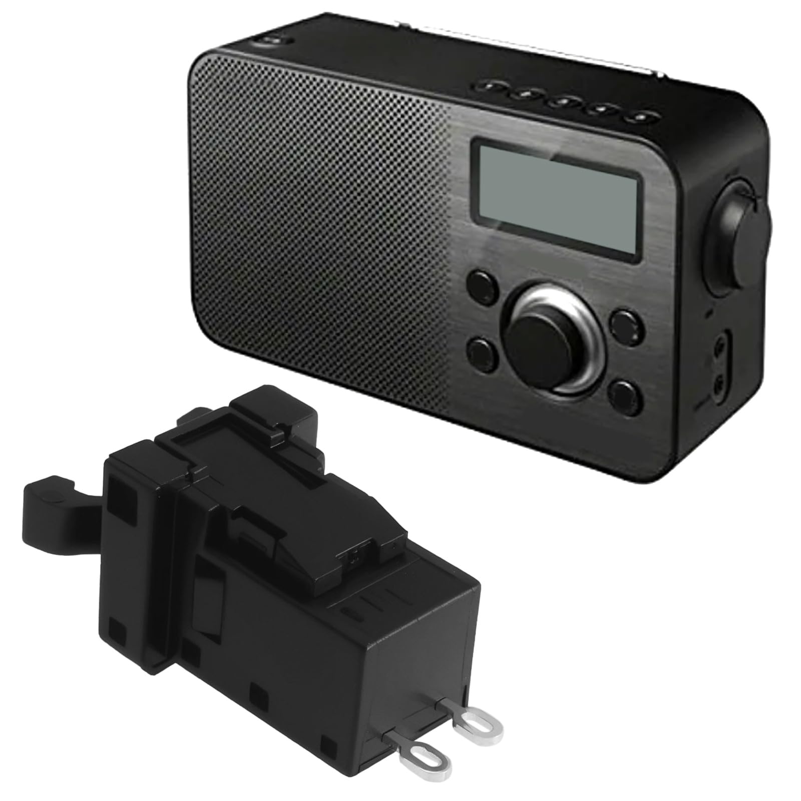 Create idea 10pcs Pr-09 CD Compartment Lock Switch Latch Grid Snap Lock CD Door Latch for Various CD Player Radio - Image 3