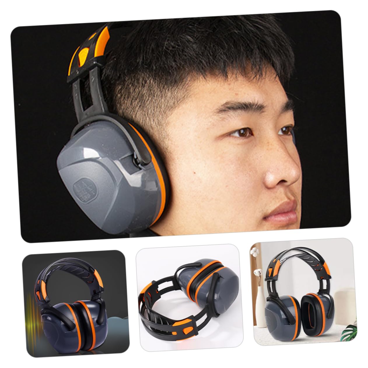 Angoily 5 Pz Cuffie antirumore cuffia con cancellazione del rumore protezione dell'udito da tiro headphones cuffie registrazione dispositivo di cancellazione del rumore AbS