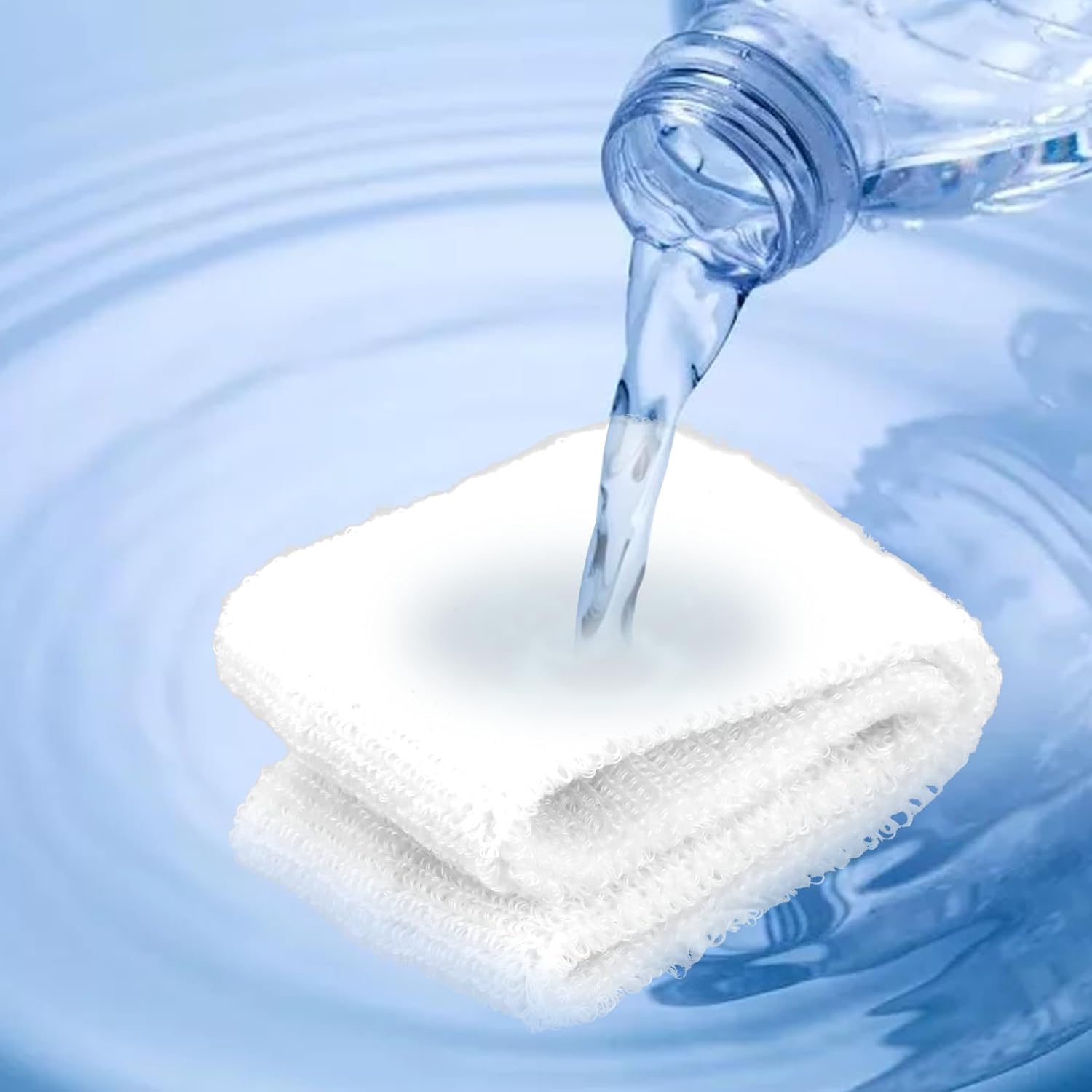 3 Pcs Sports Sweatbands Headband Wristband Set Includes 1 Sports Headband and 2 Wristband Breathable Terry Cloth Athletic Bands Wrist Sweatbands for Men Women(White) - Image 7