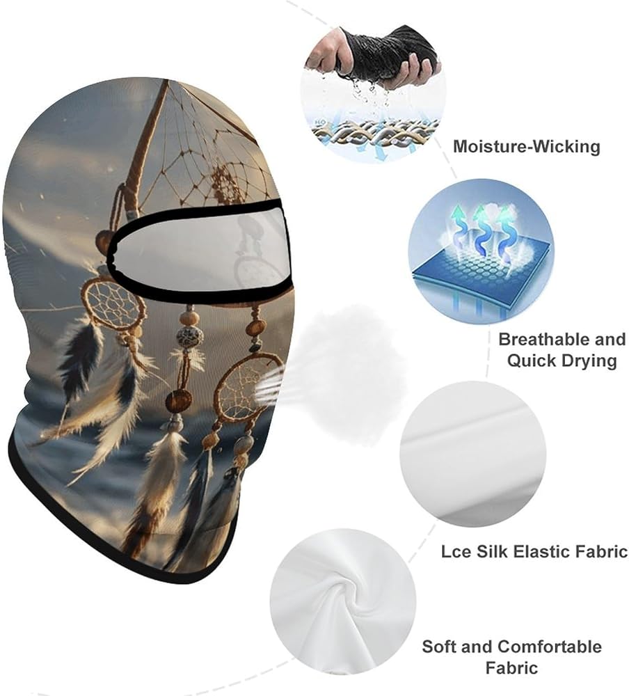Balaclava Ski Mask for Men Women - UPF Sun Protection Native