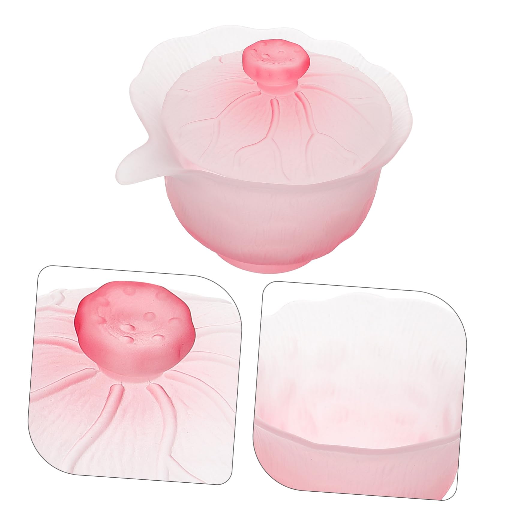 3stücke Glass Cup Für Kung Fu Tee Hochtemperaturbeständige Teetasse Mit Deckel Teetasse Für Wasser Tee Und Saft Verarbeitung Für Teeliebhaber