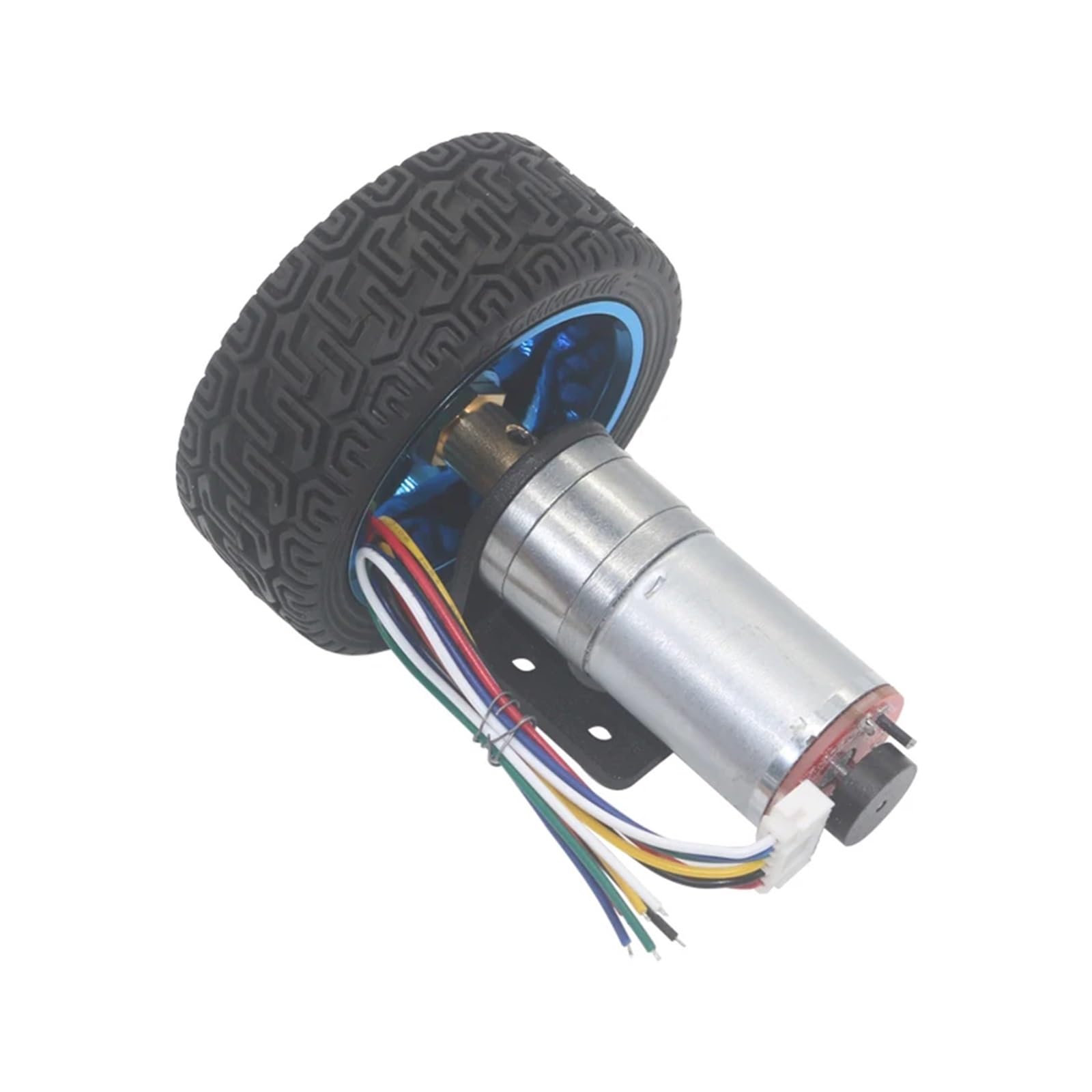 25GA370 6V 12V 24V DC Gear Electronic Starter with Encoder Speed Measuring Code Plate High Power and Strong Torque Balance Car Transfer(280rpm,6V)