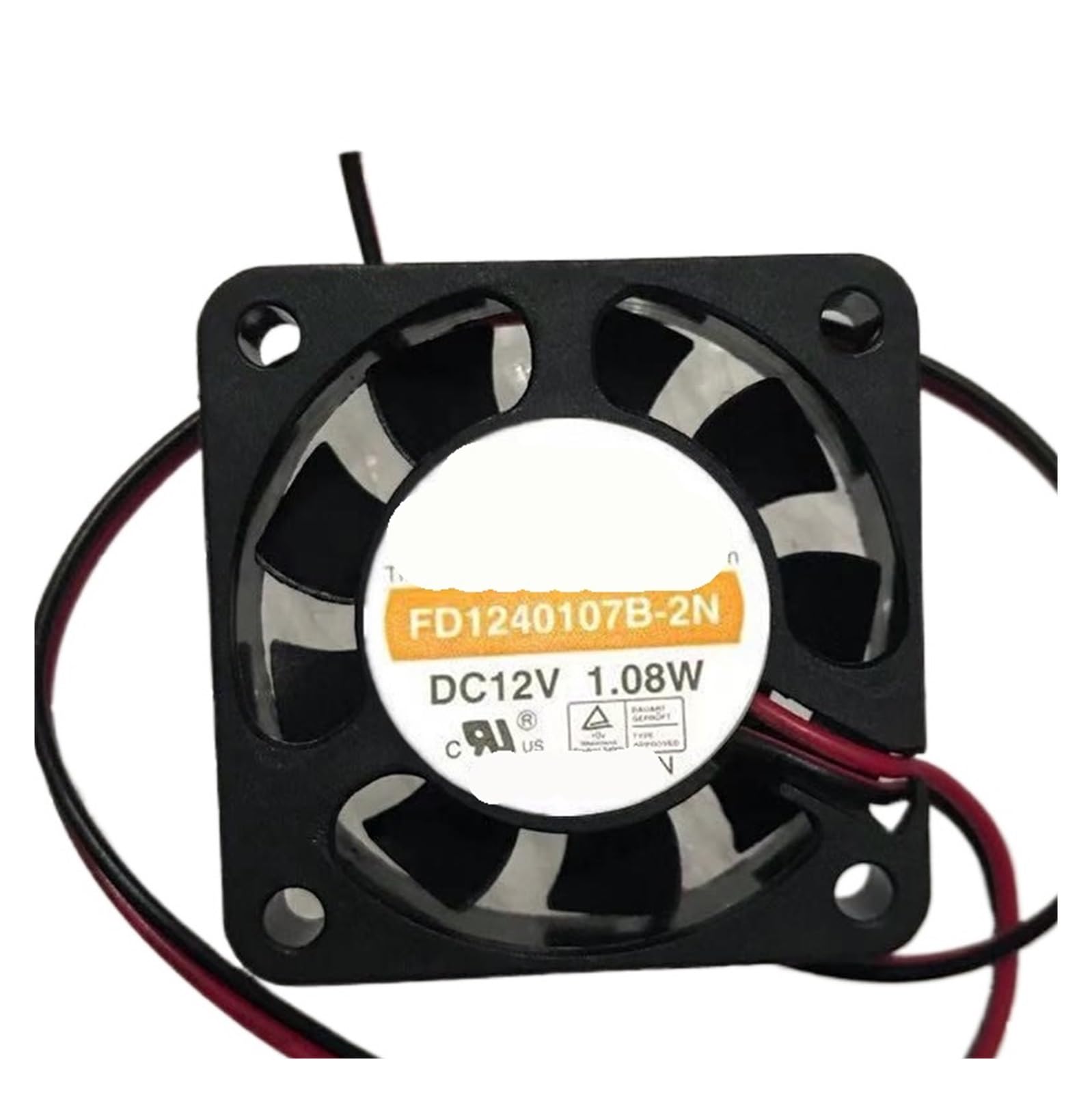 Ventilador de refrigeración eficiente de 12 V CC con diseño compacto de 40x40x10 mm