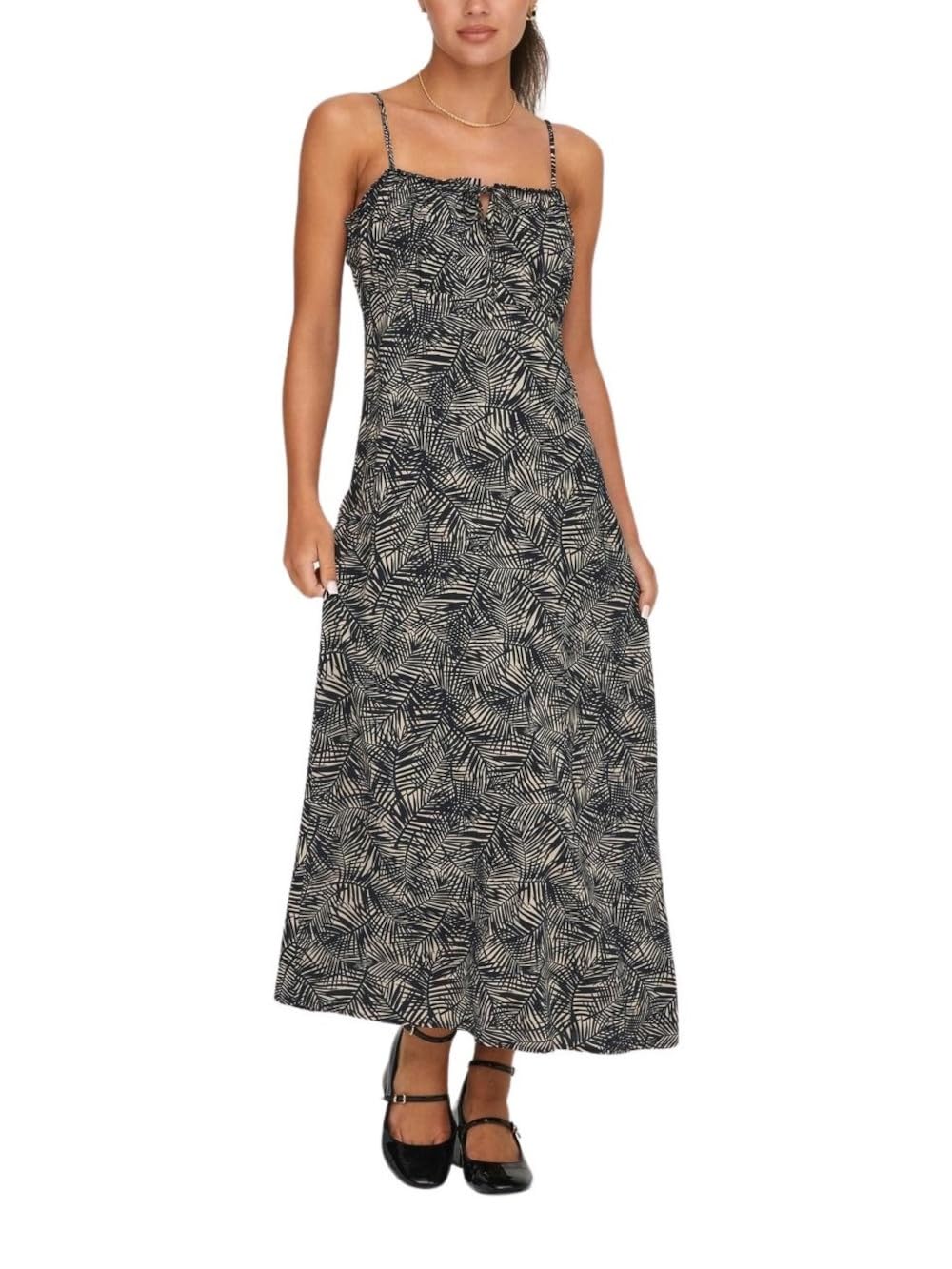 Only Women's Blue Onlnelly Life Alexa Midi Dress Noos Ptm Midi Dress, M