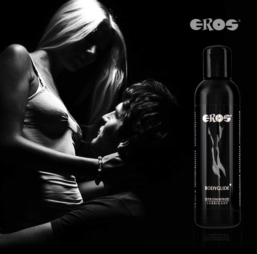 Megasol EROS Bodyglide Super Concentrated Body Gel - Silicon Based Personal Lubricant. Latex Condom Safe, Ultra Long-Lasting Sex Lube Without Parabens or Glycerin