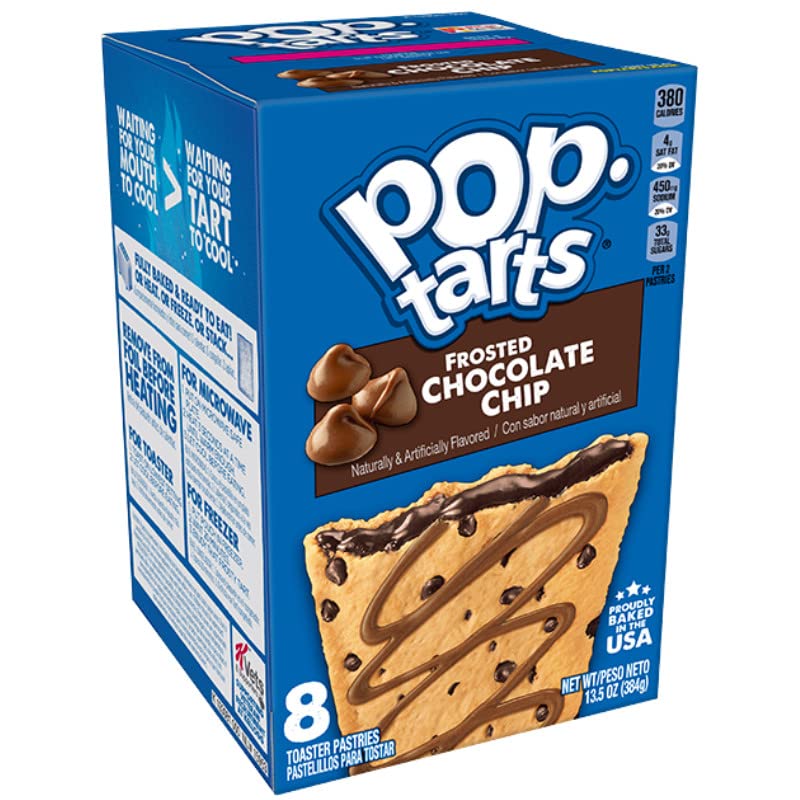 POP TARTS CHOCOLATE CHIP 8ct