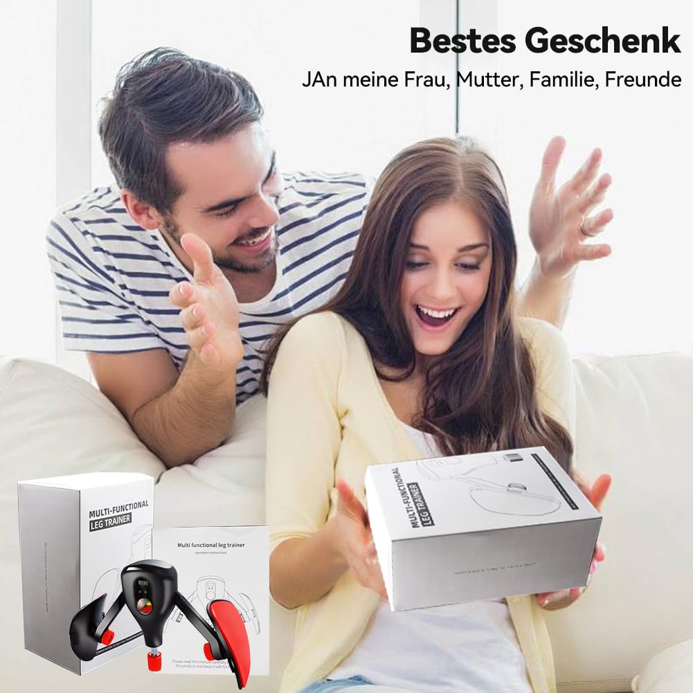 Aohcae Oberschenkeltrainer, Beckenboden Trainingsgerät Beckenbodentrainer, Adduktoren Trainingsgerät Fitness Geräte Zuhause Trainer, Beckenbodentrainer für Frau und Männer, Hüfttraining, Armtraining
