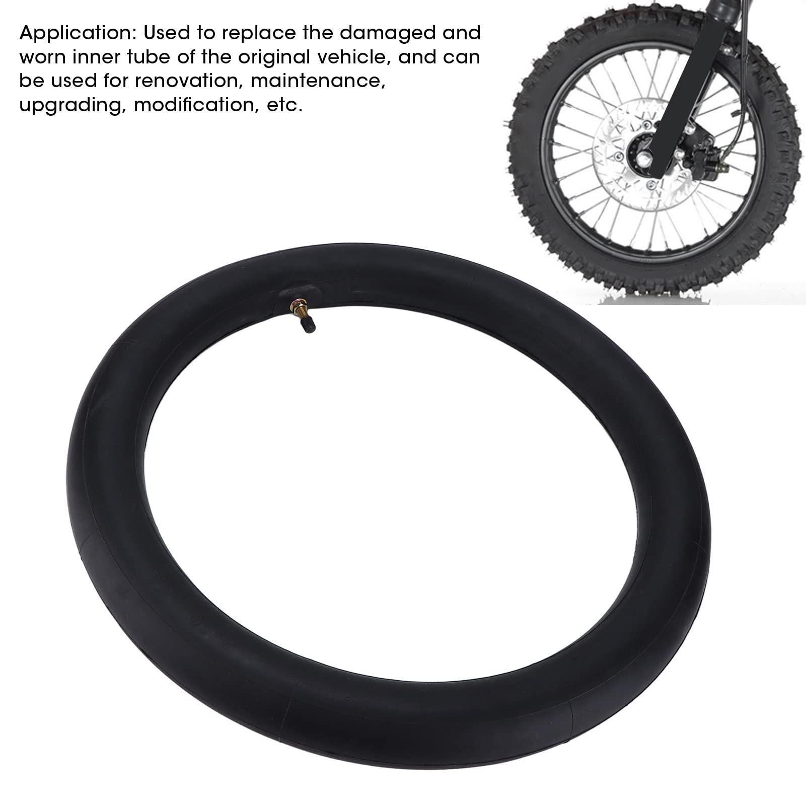 Syx Moto 50cc Dirt Bike Parts Inner Tube Straight Valve