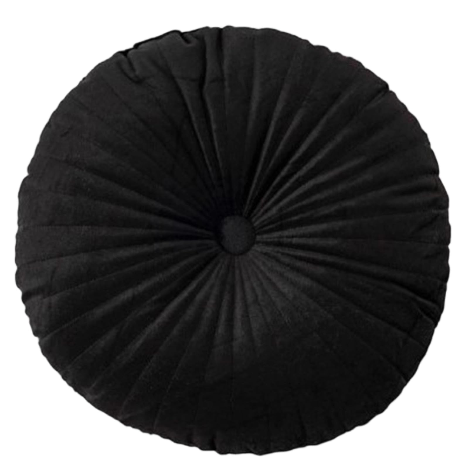 Msioytog Round Pumpkin Pillow for Sitting on Floor or Lower Back 35Cm Soft Plush Window Throw Pillow Floor Seat Cushion