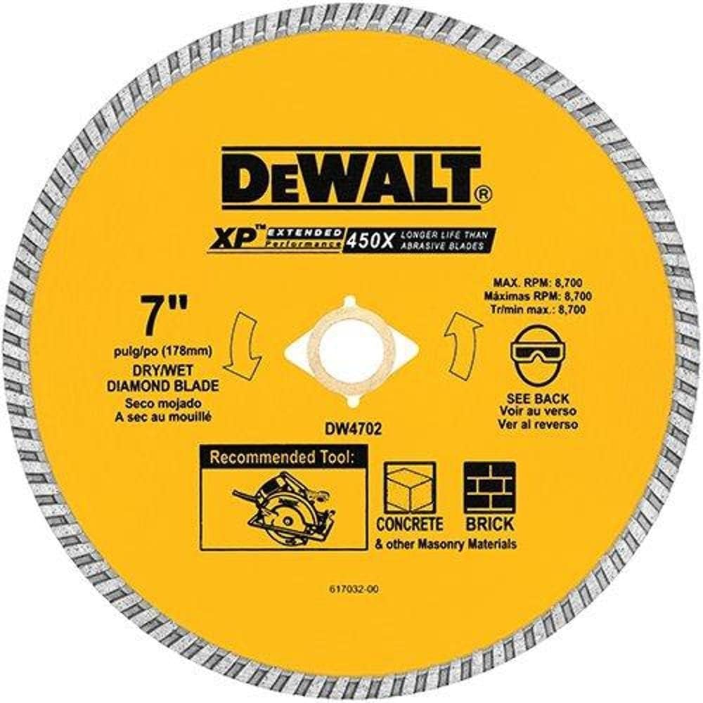 DEWALTDW4702 Diamond Saw Blade