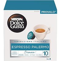NESCAFÉ DOLCE GUSTO Espresso Palermo Caffè, 6 Confezioni da 16 Capsule (96 Capsule)