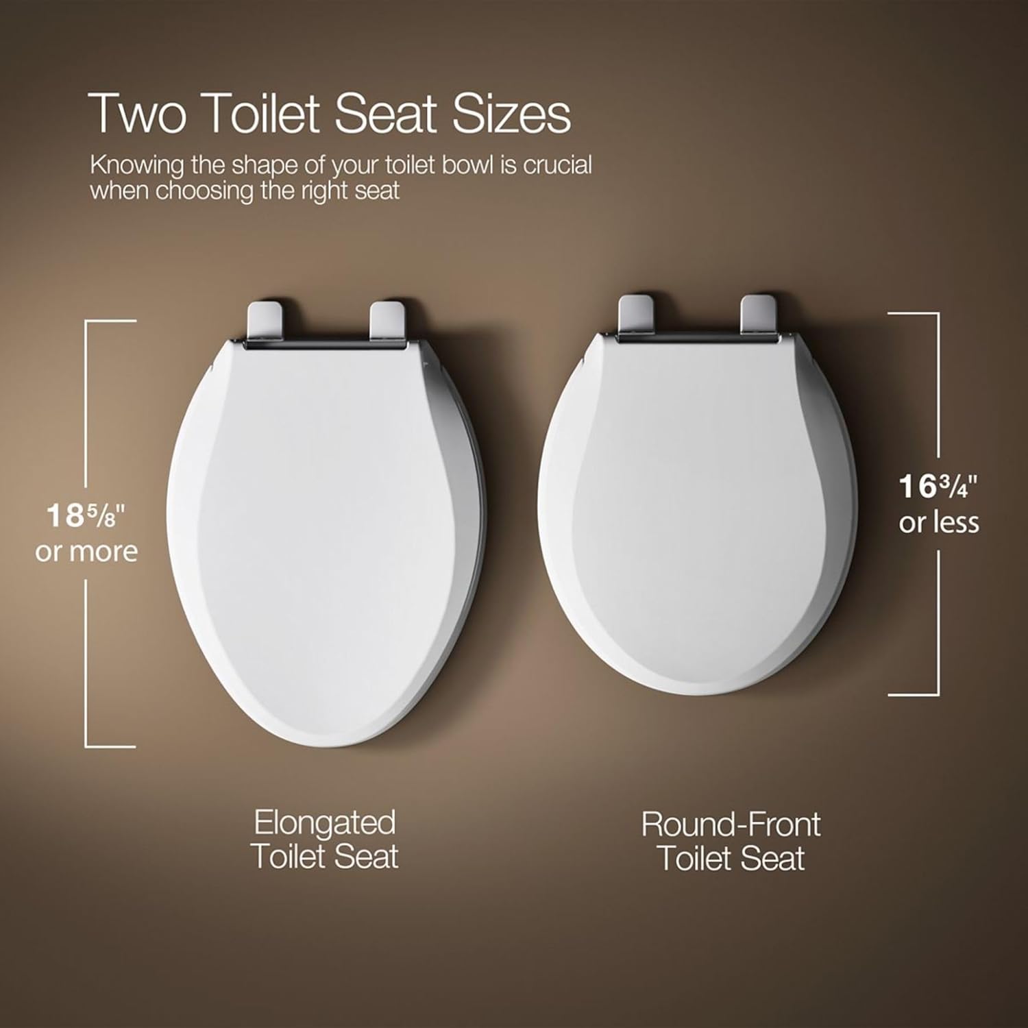 KOHLER 20112-0 Brevia™ Elongated toilet seat, White