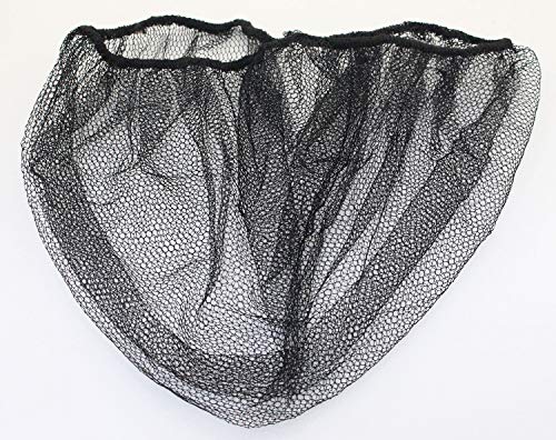 Elegantlife 21" Disposable Regular Nylon Breathable Honeycomb Hair Nets, Package Of 200 (Black) #TOP2