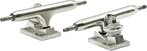 RACOFSB Camiones A1 Pro para diapasón de 1.417 in, 1.339 in, 1.260 in con nueva base y copa de pivote (1.339 in cromado)