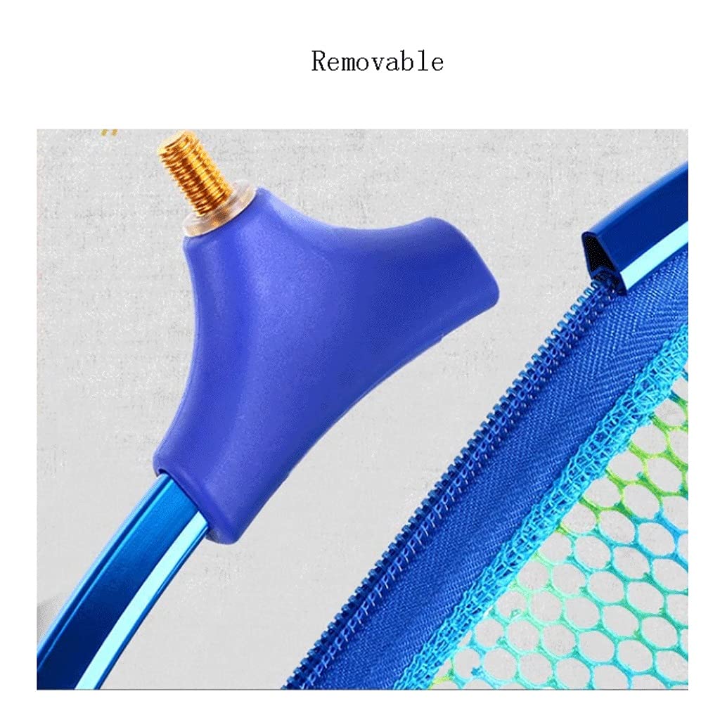 Rete da pesca Landing Net Telescopica Rete da Pesca In Lega di Alluminio-Magnesio Pieghevole Dip Net Head per 35X35X45CM 45x45X70CM rete da pesce