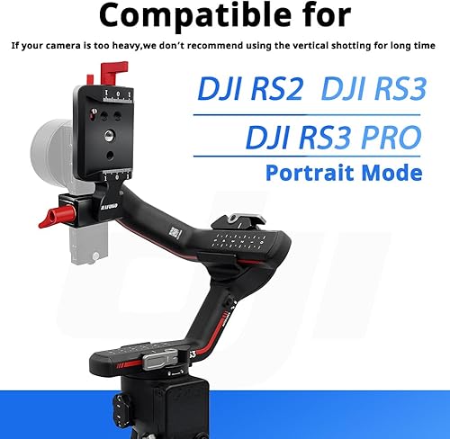 Miniatura 2 de Soporte vertical RS3, solución de placa de cámara cardán vertical compatible con DJI Ronin S3Ronin S3 PRO para cámara YouTube Tiktok Video Disparo