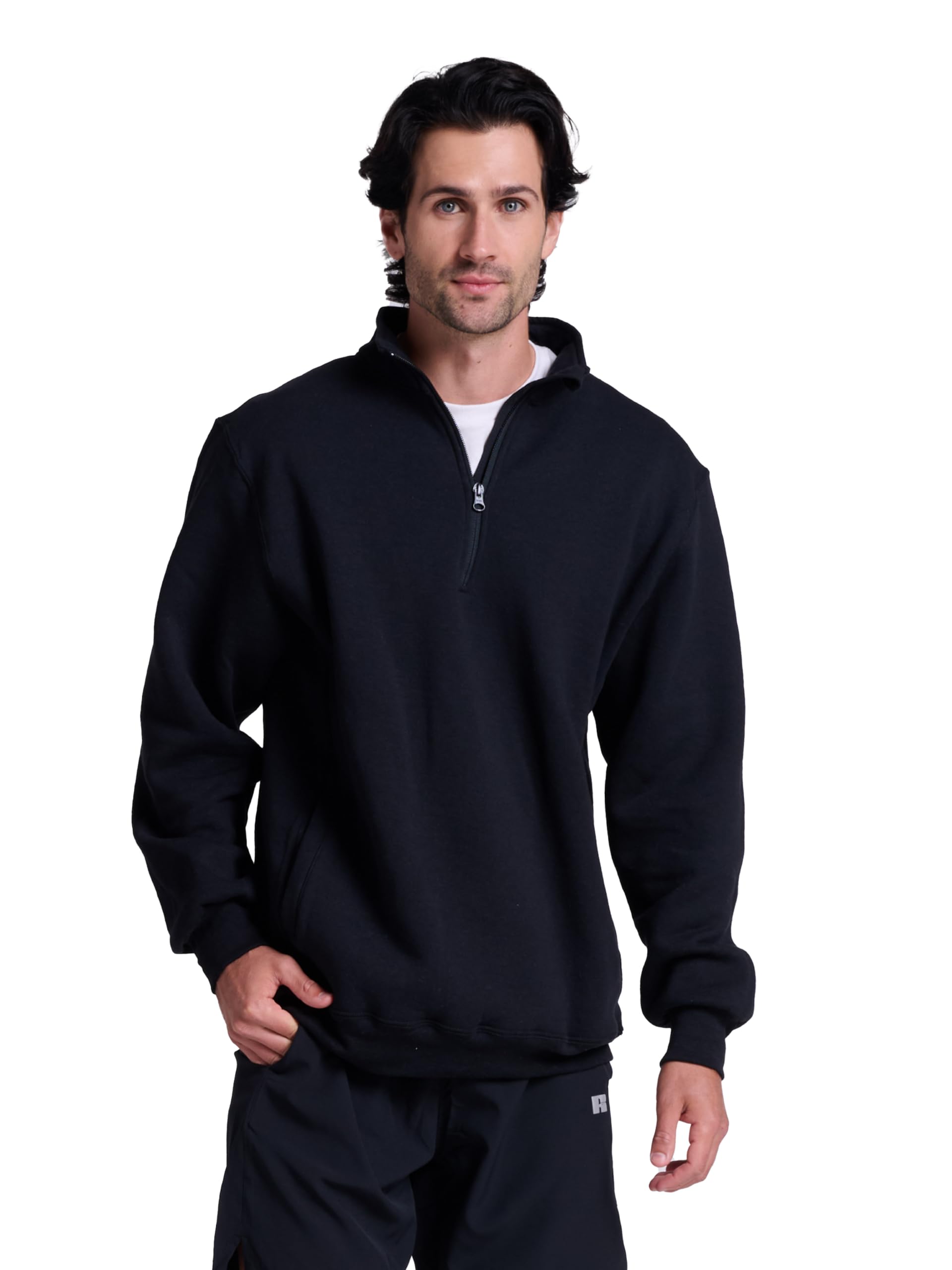 Russell Athletic Men's Dri Power Fleece Quarter Zip