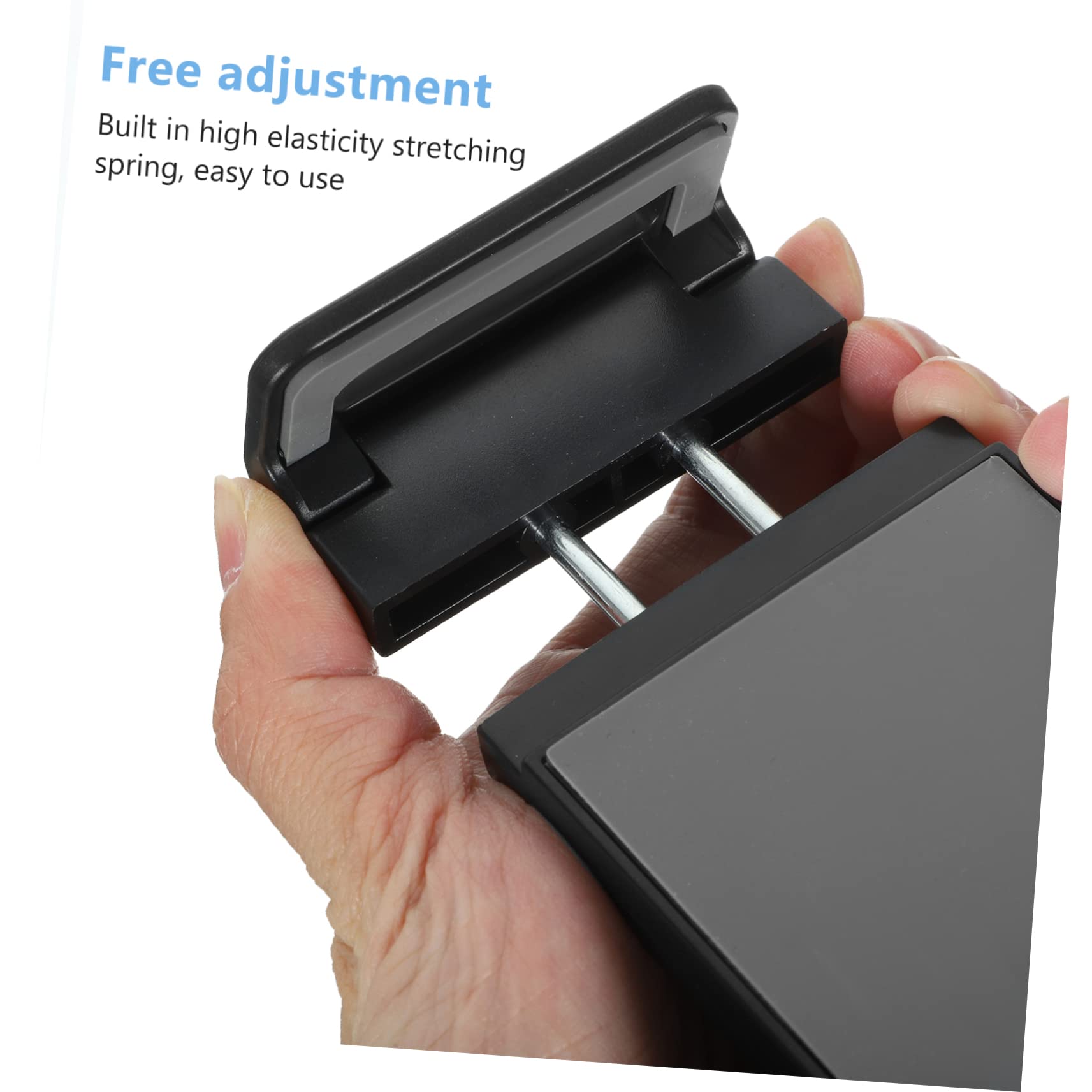 HOMSFOU Djustable Car Tablet Holder Universal Phone Bracket for Headrest Easy Install Car Phone Holder Charging