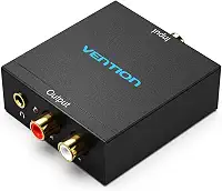 Conversor Audio Digital Para Analogico P2 RCA Som Vention