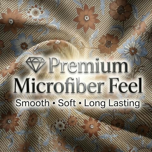 Image of Mafatlal 125 GSM Merino Double Bedsheet with Pillow Covers |90 x 100 Inches | Soft, Breathable & Lightweight | Brown
