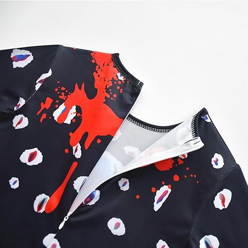 Vista 5 de Monster Horror Game Costume for 5-12Years Kids