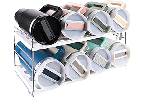 Stanley Storage Organizer: Expandable Cup Cabinet Space Saver