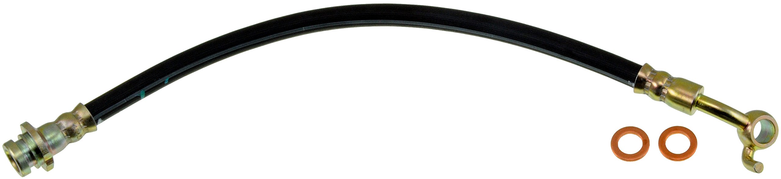 BRAKE HOSE - Brake Hydraulic Hose - Brake Line - Brake Hose - This automotive brake hydraulic hose was precision-engineered to match the fit, function and performance of the original brake hose on specific vehicles and positions to ensure safe, long-lasting durability as part of a complete brake repair. - Nissan Pathfinder 2013-04 - Dorman H620540 Rear Driver Side Brake Hydraulic Hose Compatible with Select Nissan Models