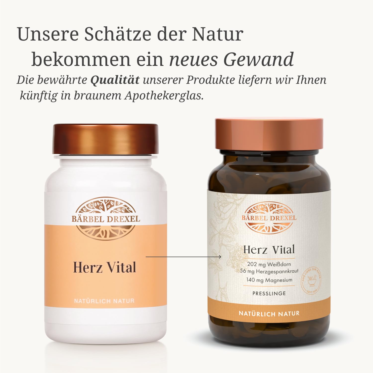 BÄRBEL DREXEL Herz Vital mit Weißdorn, Herzgespannkraut, Melisse, Enzian, Magnesium & Vitaminen (160 Stk) Naturheilkunde Blutdruck Herz-Kreislauf-System Gefäße Cardio