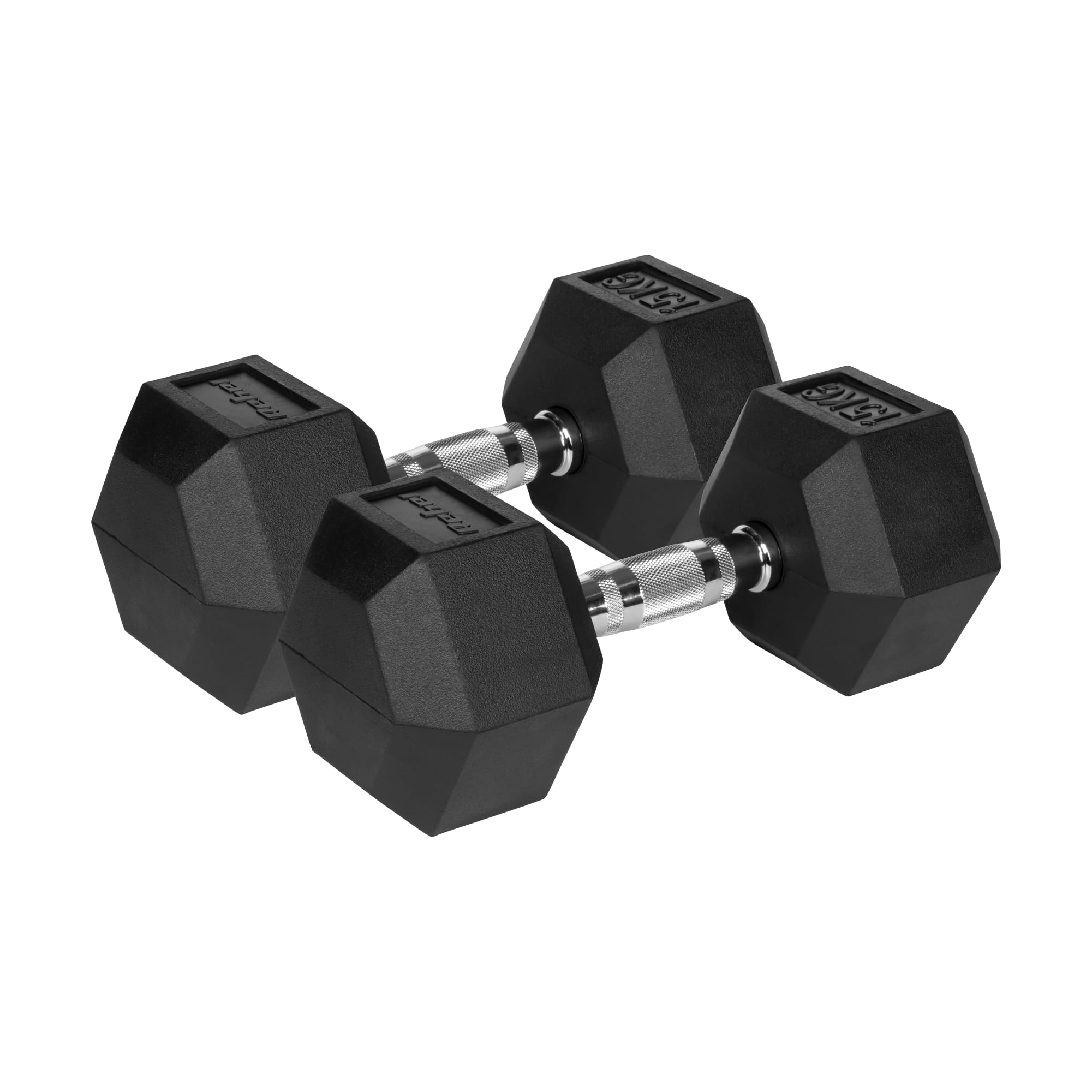 Rebel Hantle Żeliwne Gumowane HEX 2x15 kg RBA-2325-15