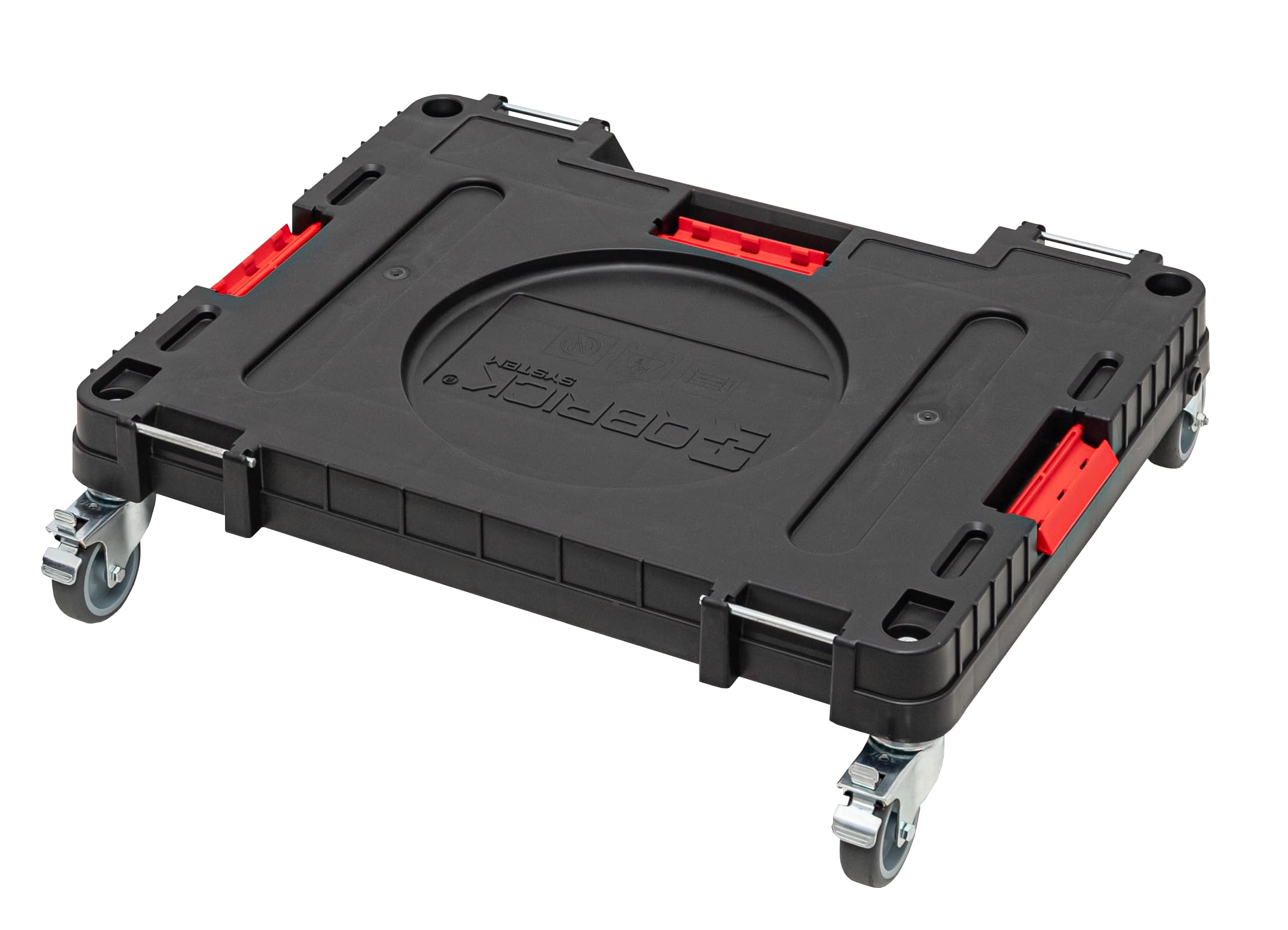 Qbrick Plateforme Mobile Atelier de Plate-Forme de Transport System One 2.0 – Compatible avec Le système One – Durable et résistant aux Signes d'usure