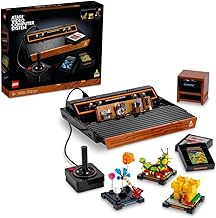 LEGO Icons 10306 Atari 2600, Modell zum Bau, Videospielzeugkonsole für Erwachsene