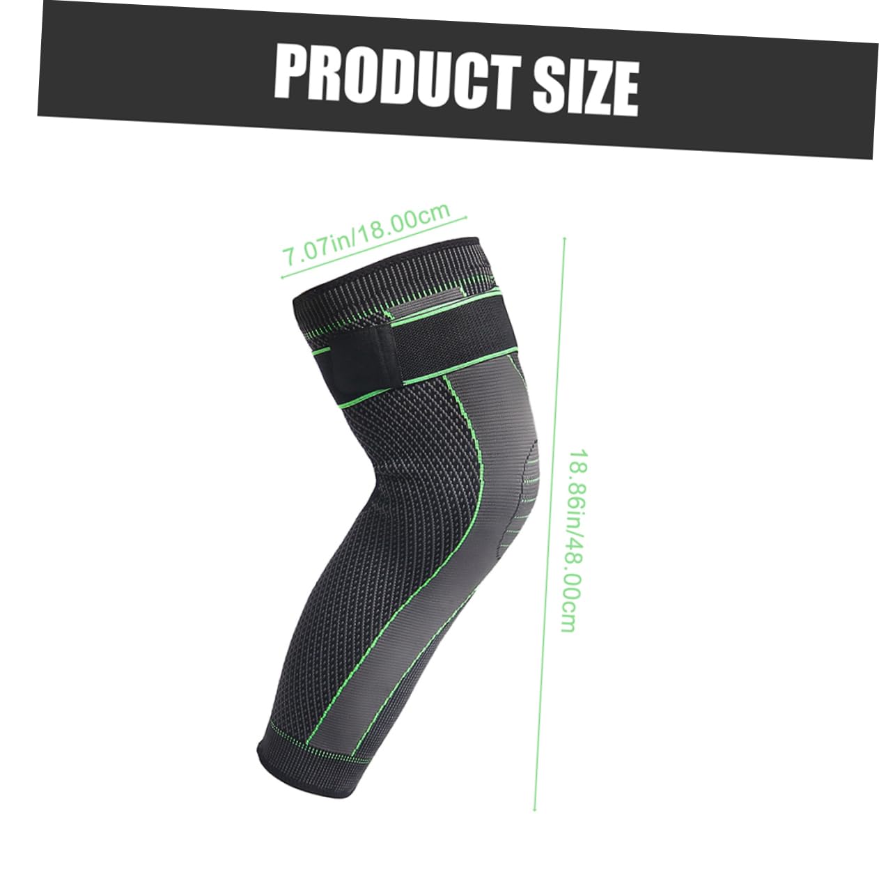 TOVINANNA Knee Support Stabilizer Style Breathable Fitness Sleeve Training Accessory for Joint