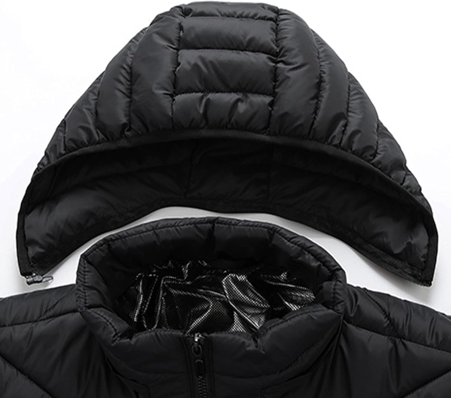 Heated Jackets for Women Men 21 Heating Zones Winter Comfort Windproof Heated Coats Unisex Workout Warm Heated Hoodie