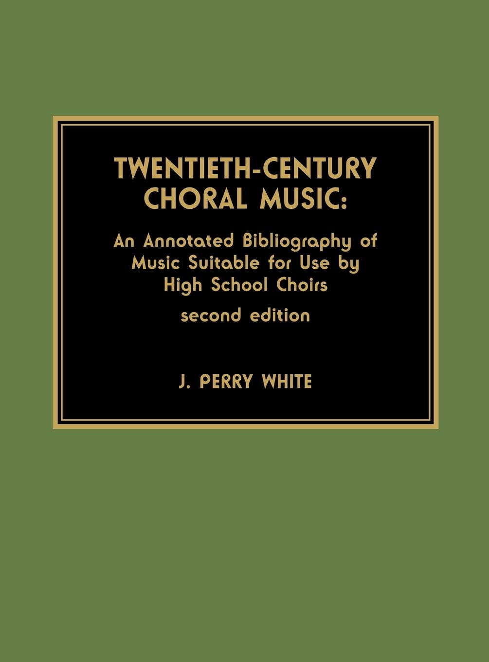 Musique chorale du XXe siècle sélections annotées pour chorales de lycée