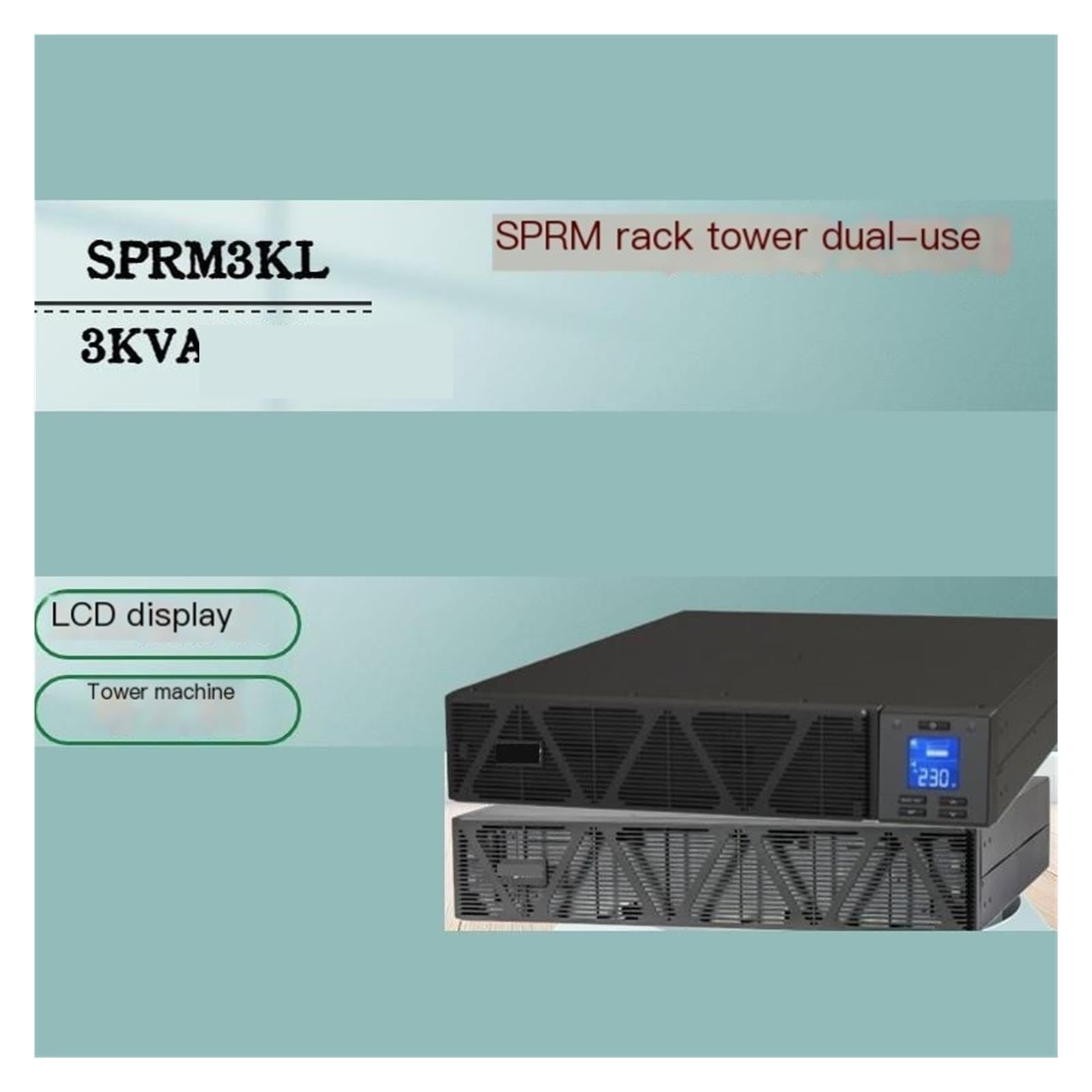 Gruppo di continuità online, UPS rack 3000VA 2U 2400W SPRM3KL