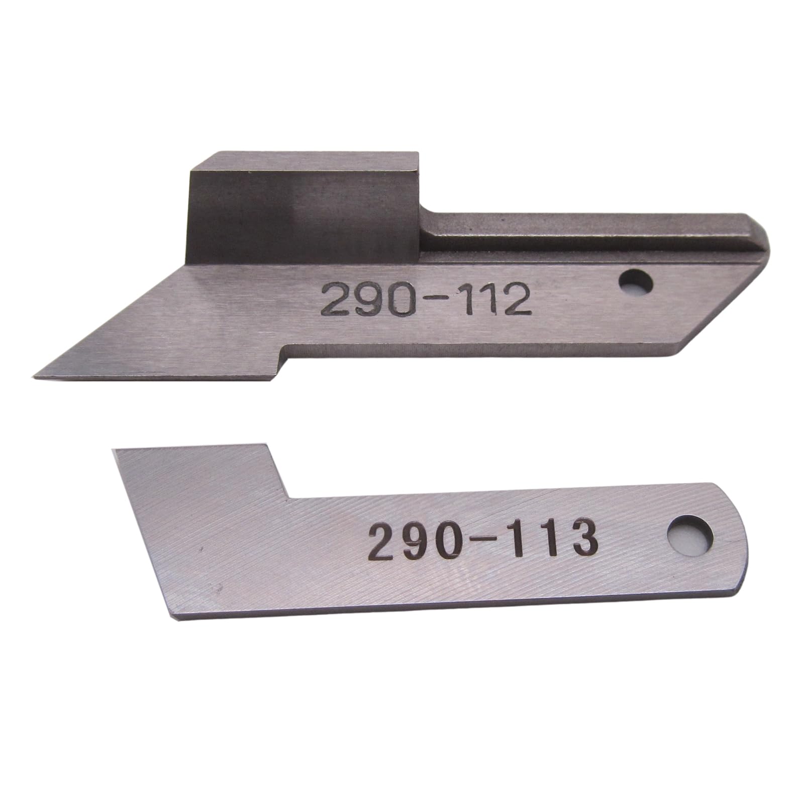 CKPSMS Marca - 1 SET Lama superiore e inferiore #290-112+290-113 Compatibile con/sostituzione per Rimoldi Marca B27, 228, 229, 263, 264, 327, 329, 529, 629