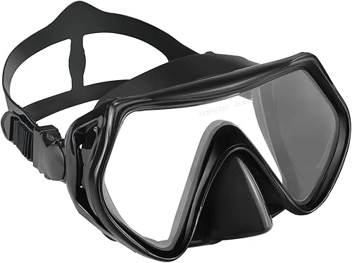 Supertrip Gafas de natación antivaho, máscara de buceo para adultos, hombres, mujeres y jóvenes, gafas de natación de visión clara de 180 con