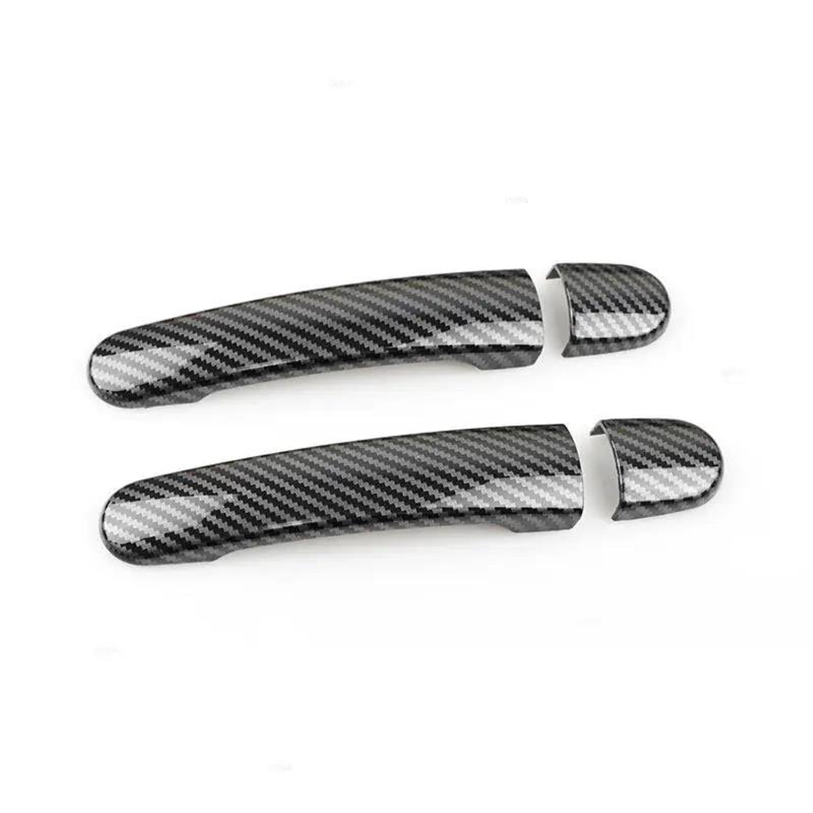 UJNHEQ Car Exterior Door Handle Covers Decor for VW for Passat B5 .5 MK5 1996-2005 for Jetta for Bora MK4 1999-2004(Style 4)