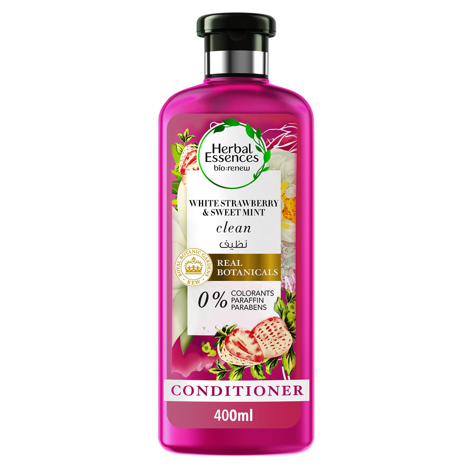 Herbal Essences Bio:Renew White Strawberry & Mint Conditioner, 400 ml