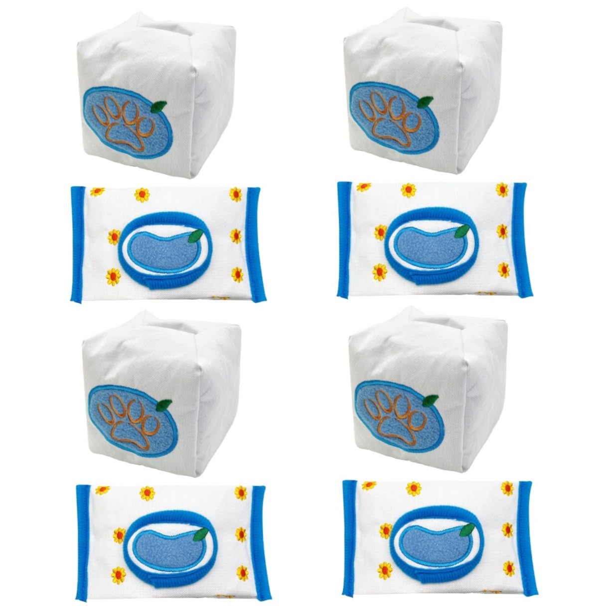 Kisangel 8piezas Juguetes De Olfateo para Perros De Juguetes De Extracción De Papel para Entrenamiento De Forrajeo para La y Prevenir El Aburrimiento