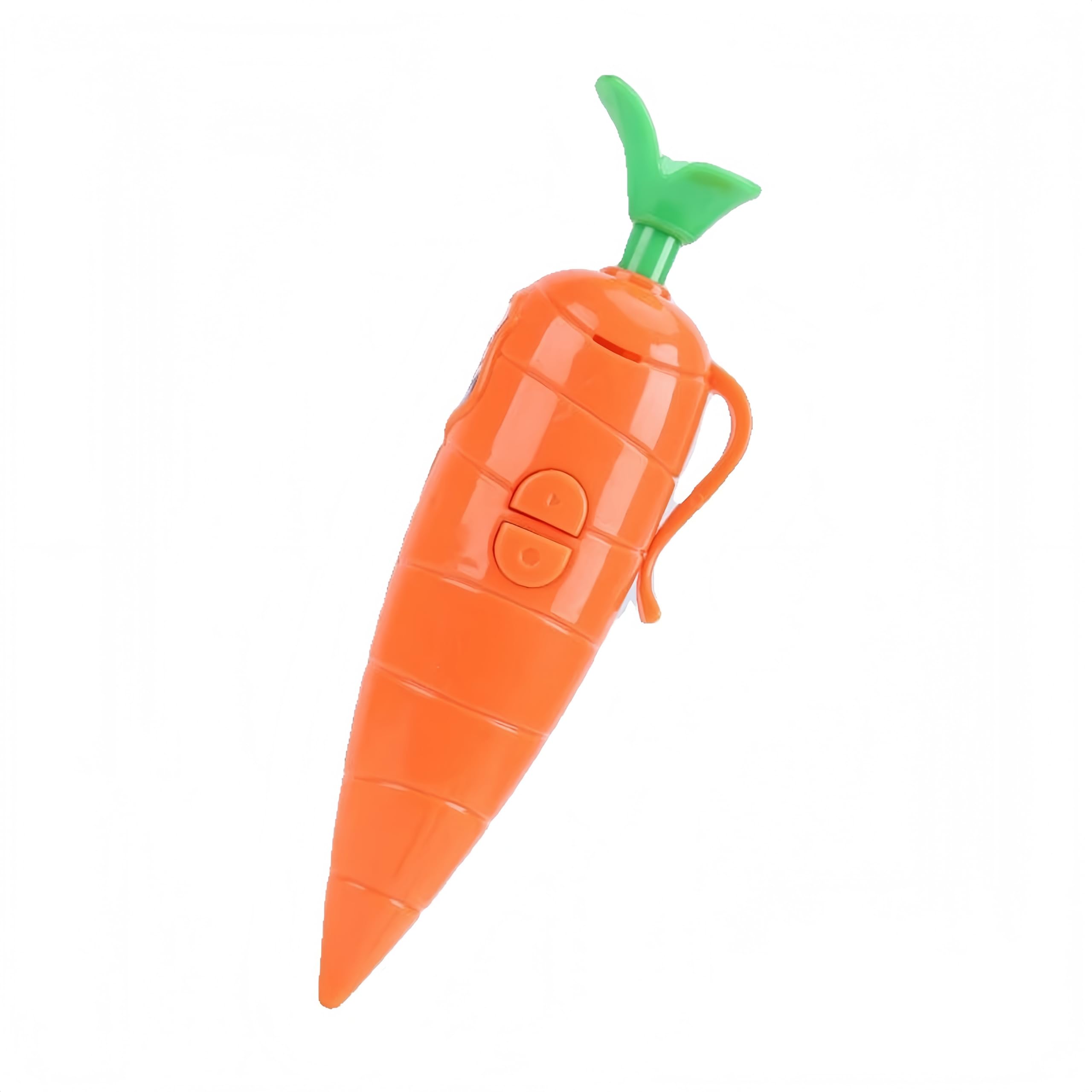 - Carrot-Shaped Novelty Pen with 10s Voice Recorder, Fun Role-Playing Toy & Writing Tool, Unique Gift for Children and Adults (Orange)