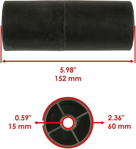 Miniatura 3 de Pieza de repuesto OEM para rodillo de cubierta con pasador para Troy-Bilt 17ARCACK011 17BDCACK066 Mustang XP 54" 711-3314A Index-DDR965-GTF1-64581