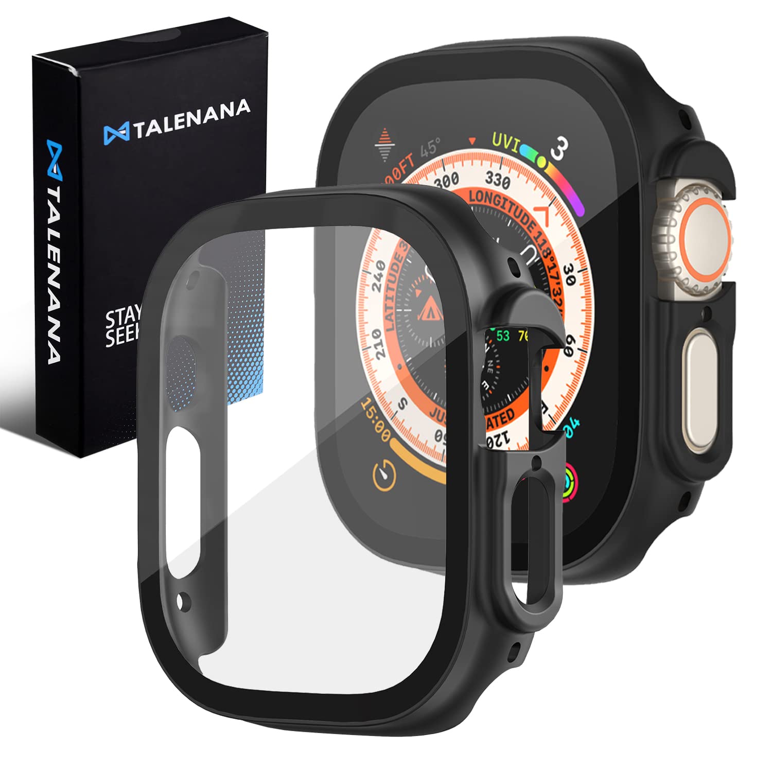 Amazon.co.jp: TALENANA Apple Watch Ultra/Ultra2 用 ケース 49mm 