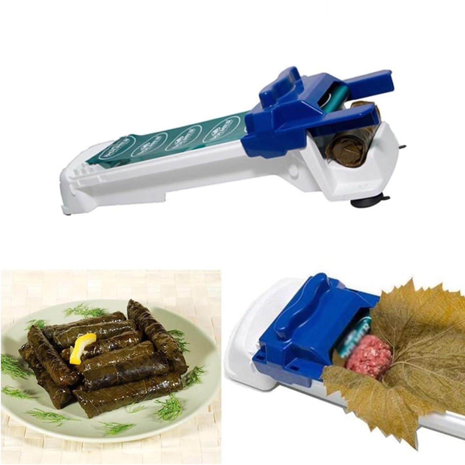 Rouleau De Vigne 1/2 Pièces – Outil D'emballage De Raisin, Machine à Rouler Le Raisin | Équipement De Roulement Du Vin, Outil De Roulement De Raisin, Aide Au Roulement Pour Restaurant