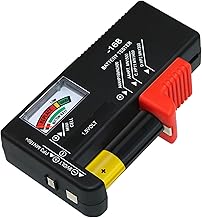Battery Tester - Battery Tester for All Batteries Including Button Batteries - Simple Battery Tester No Power Supply for Battery Status Test, Battery Tester