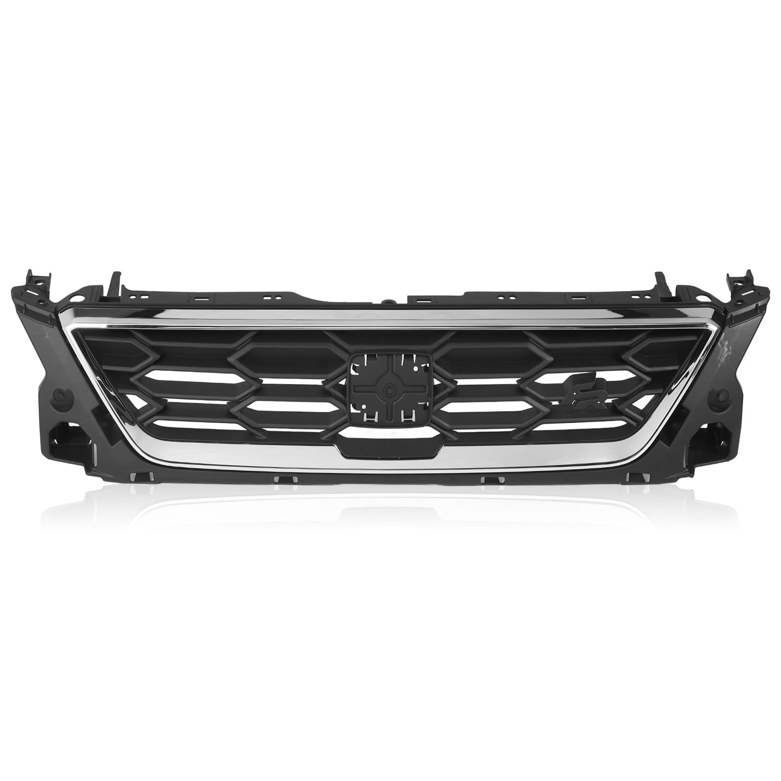 Frontstoßstangengrill mit Chromumrandung 6F0853654E Ersatz für  