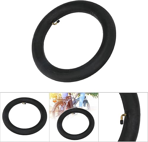 Miniatura 3 de Tubo interior eléctrico, tubo interior de goma eléctrica, 14-18, tubo interior con accesorios de válvula doblada de metal (codo de 14 x 2.50)