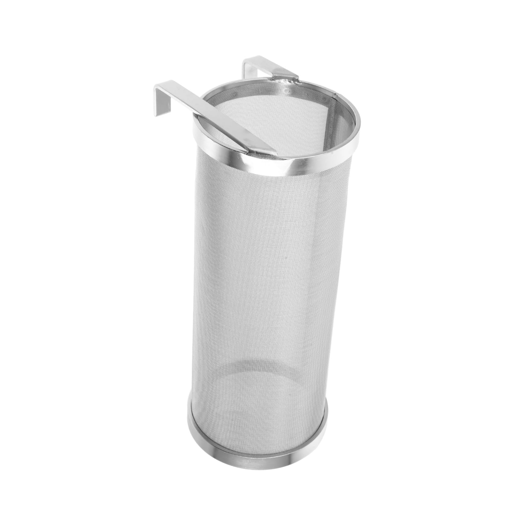OFFSCH Stainless Steel Grain Brewing Filter Mesh Cylinder Portable Strainer for Homebrew Beer and Wine Brewing Brewing Tool for Filtration