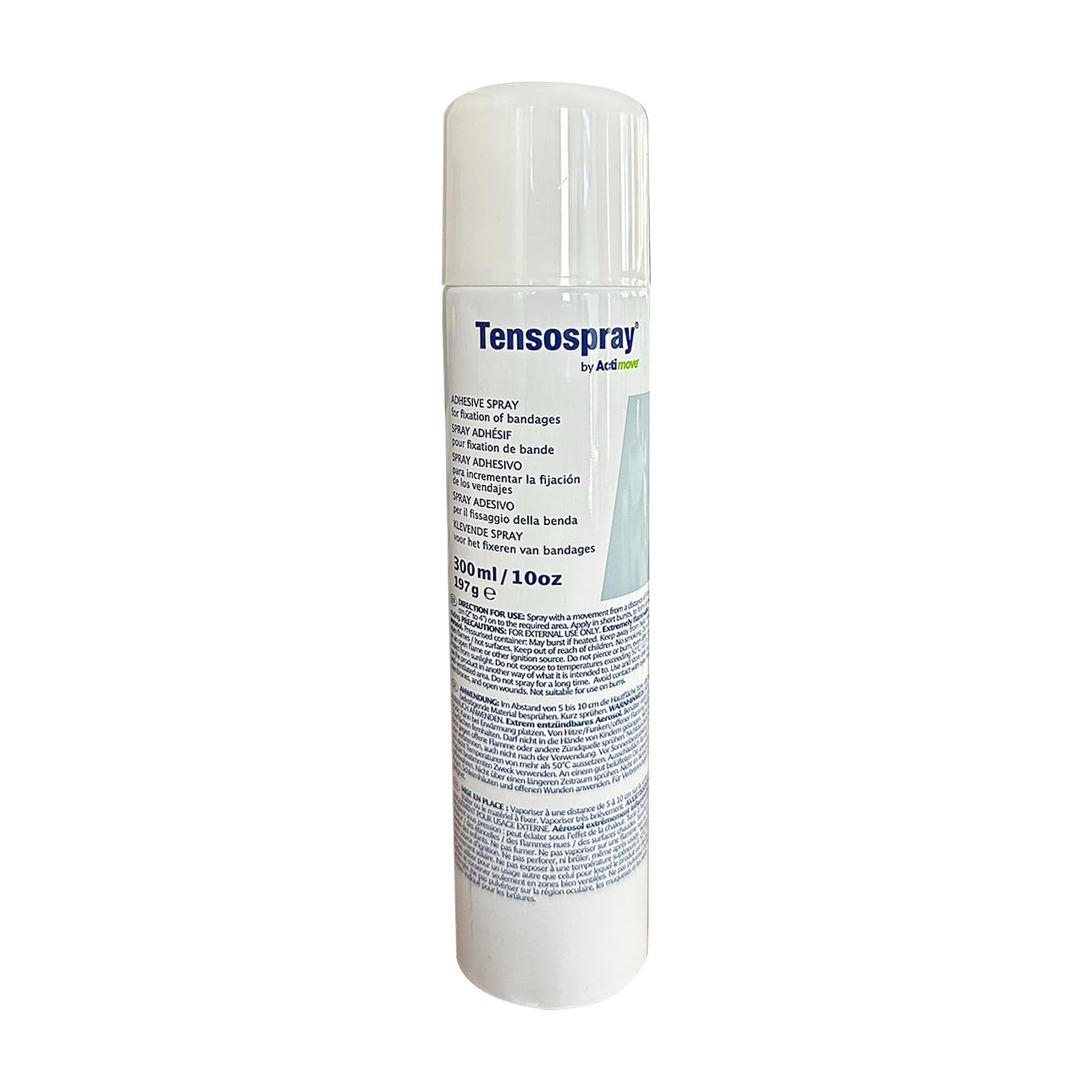 BSN Medical Tensospray,Sprühkleber,zur Befestigung Von Nichtklebenden Wundabdeckungen Und Tapeverbänden 300ML,BSN-7160200