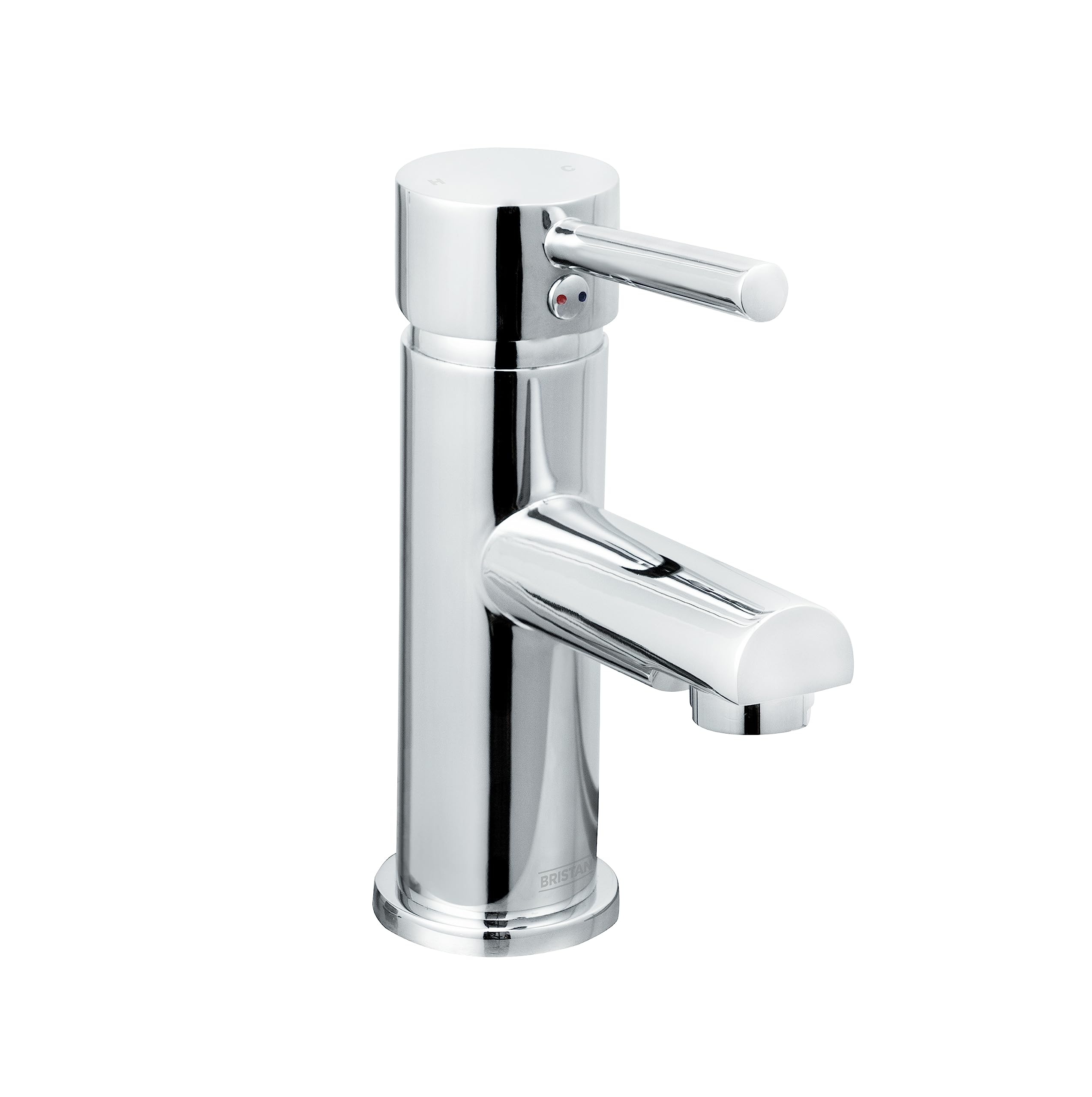 Bristan MIO BAS C Chrome Mono Basin Mixer Tap & Clicker Waste WRAS Brass